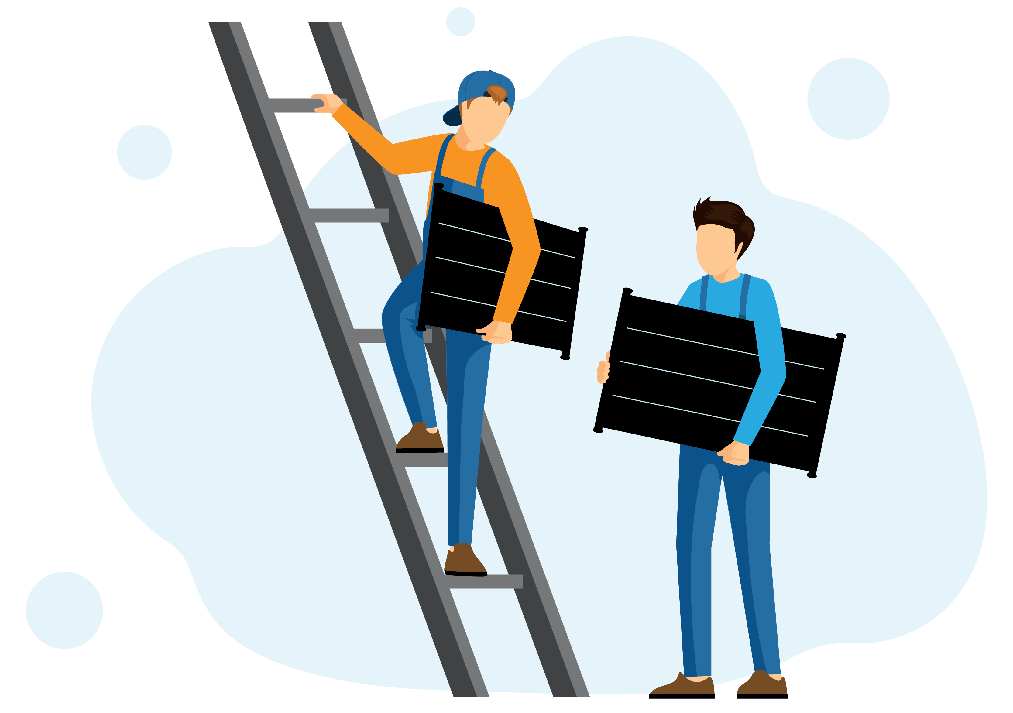 Solar Pool Doctor installers illustration